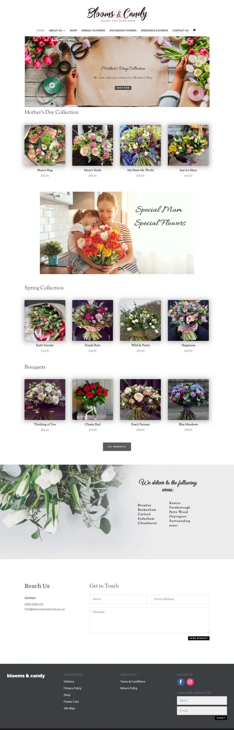 Blooms and Candy